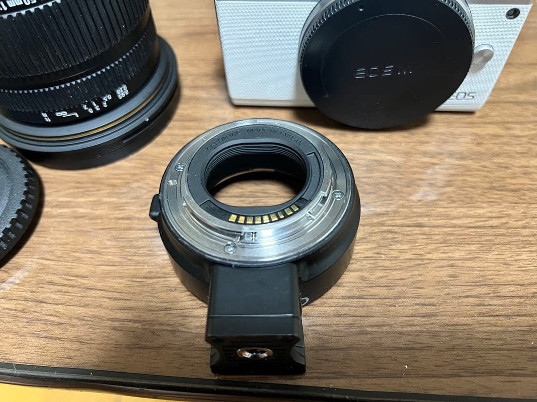 デジタルカメラ Canon M100+ sigma 17-50f2.8+ adapter