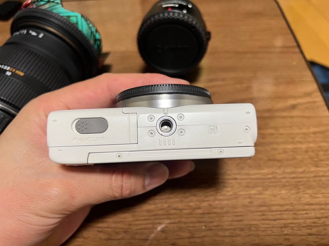 デジタルカメラ Canon M100+ sigma 17-50f2.8+ adapter