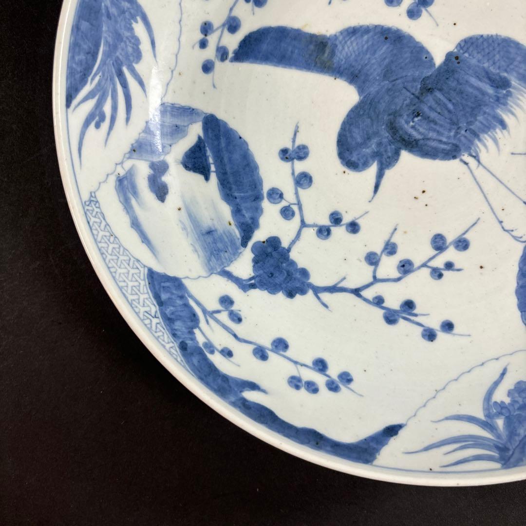 103 セール　皿　染付　伊万里　有田　中国　梅　花鳥　鷺　鶴　鍋島　九谷