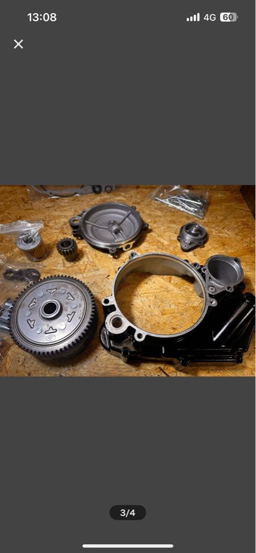 CD90(モンキー)クラッチカバーと付属品セット