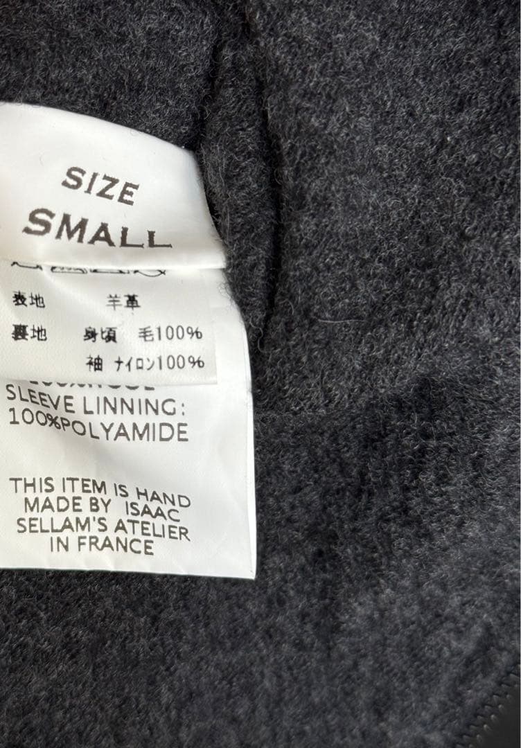 ISAAC SELLAM EXPERIENCE レザージャケット