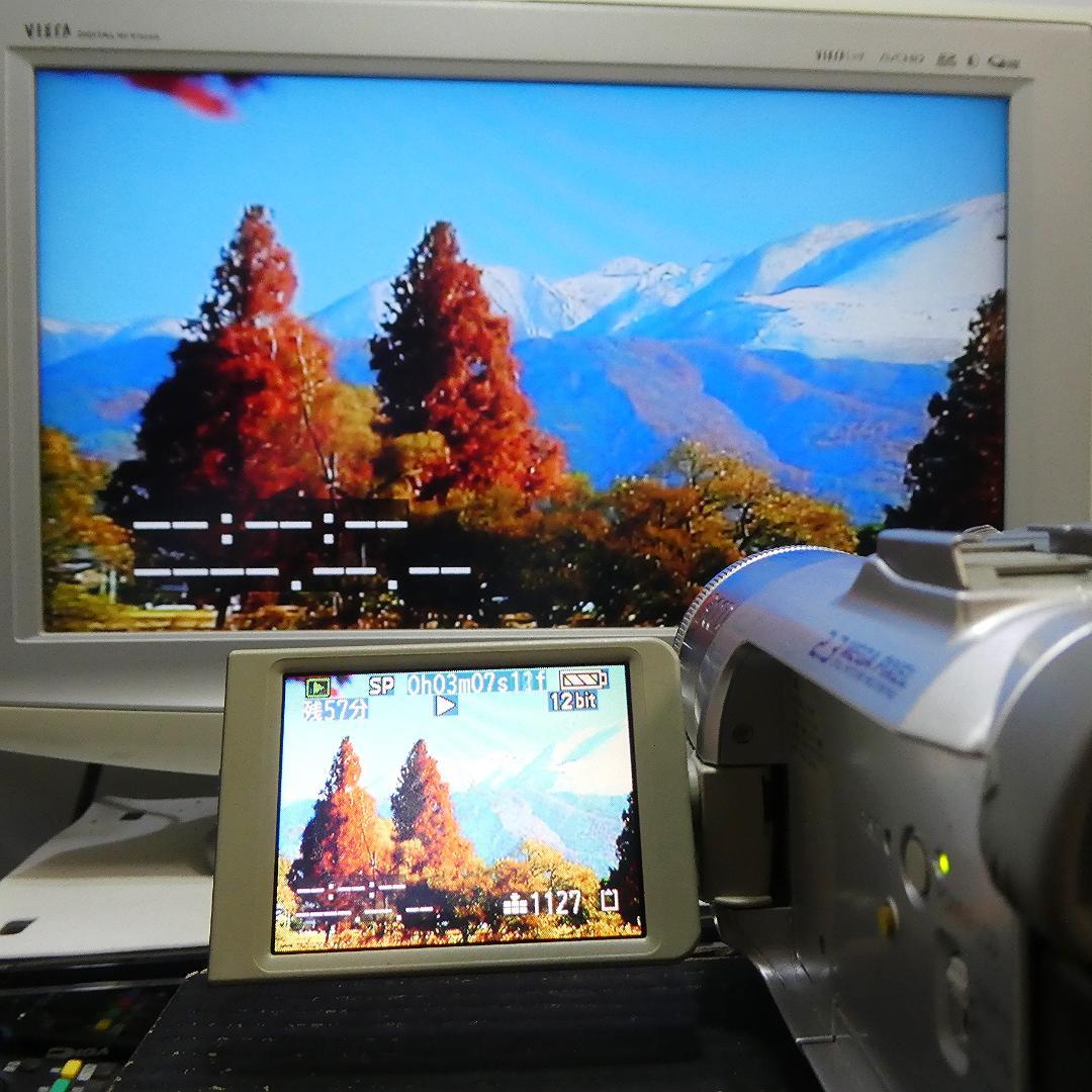 動作良好 パナソニック NV-GS150 MiniDVビデオDVDダビングに最適
