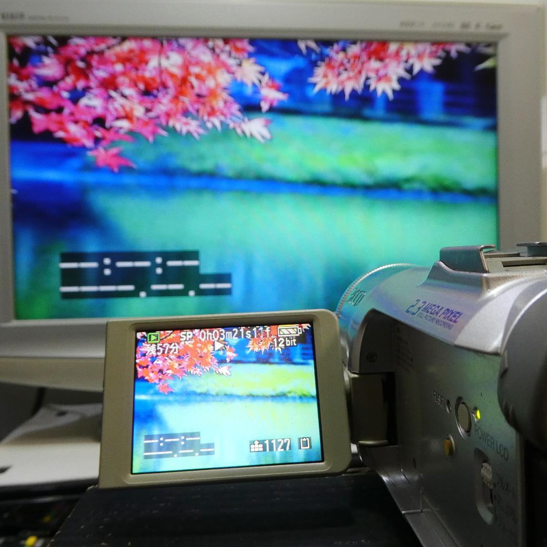 動作良好 パナソニック NV-GS150 MiniDVビデオDVDダビングに最適