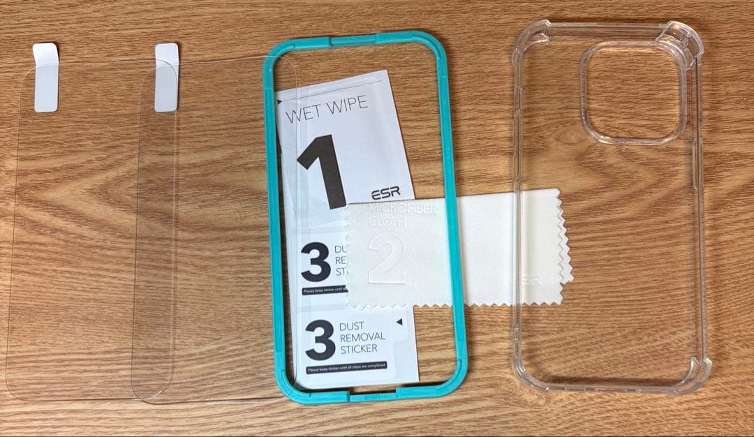 Apple iPhone 14 Pro シルバー 256GB ESRフィルムx2