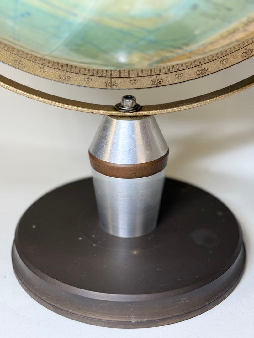 T81 昭和レトロ ブック・ローン地球儀 ソビエト連邦時代 日本製