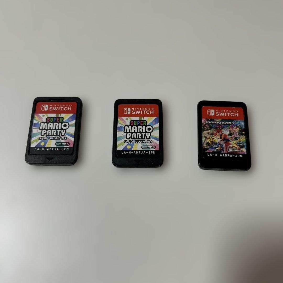 スーパーマリオパーティ　マリオカート8デラックス　3本セット