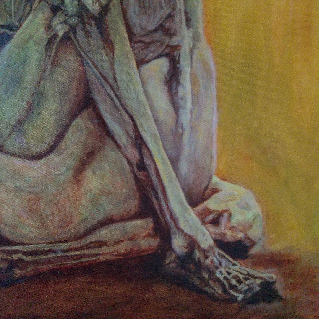 ベクシンスキー 模写 油彩画 25号 F25 油絵