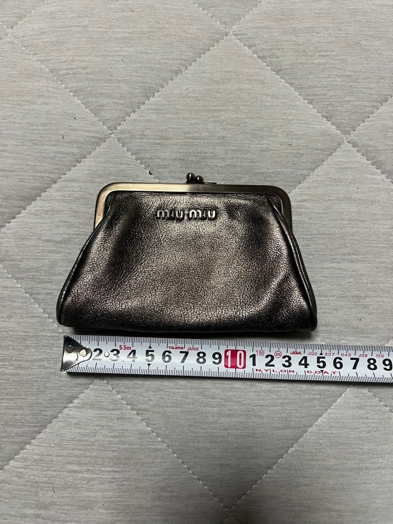 miumiu ミュウミュウ　がま口 ポーチ