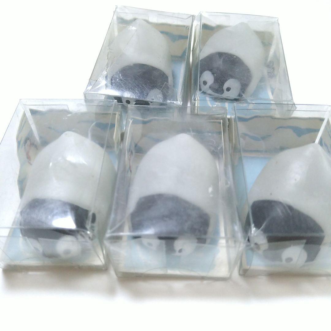 やわらかペンギンさん　ushihito　スクイーズ　5個セット