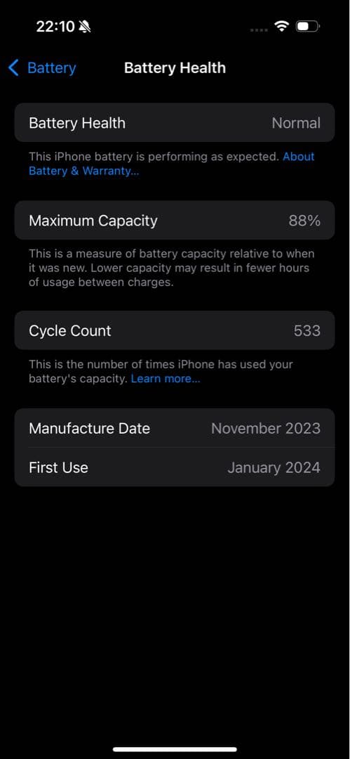 iPhone 15pro 256GB 超美品