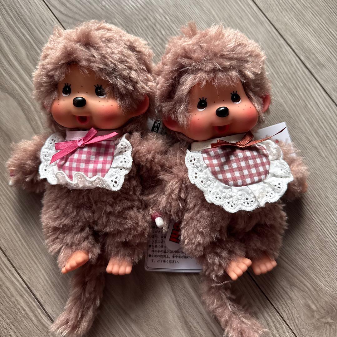 もこもこスウィートブラウン モンチッチ　ピンクセットす