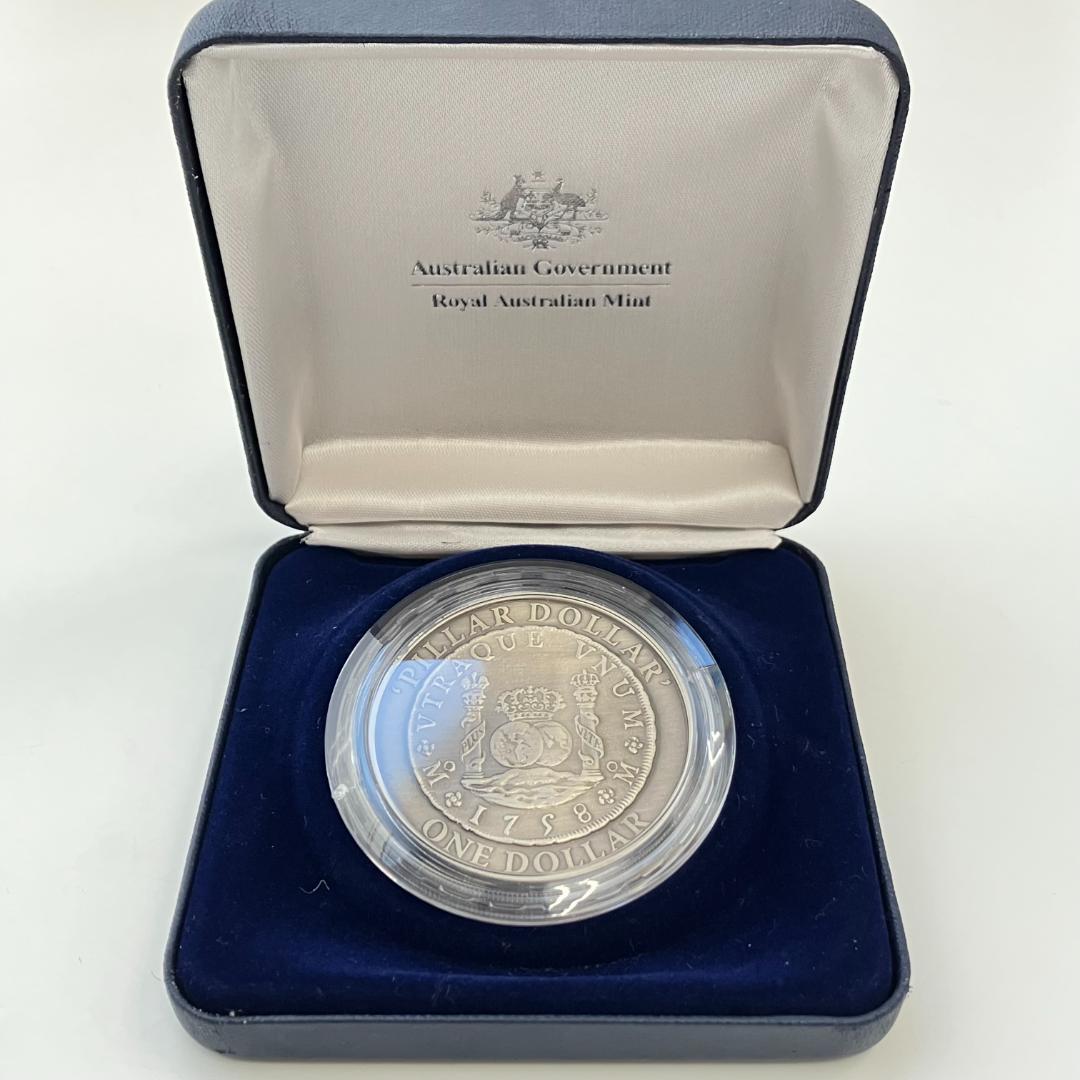 王立オーストラリア造幣局発行　ピラーダラー　アンティーク仕上げ 2006年