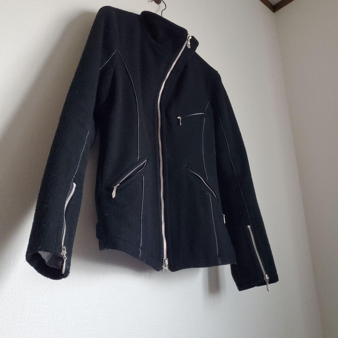 トルネードマート 美品 ライダースジャケット　L　ブラック　y2k　平成