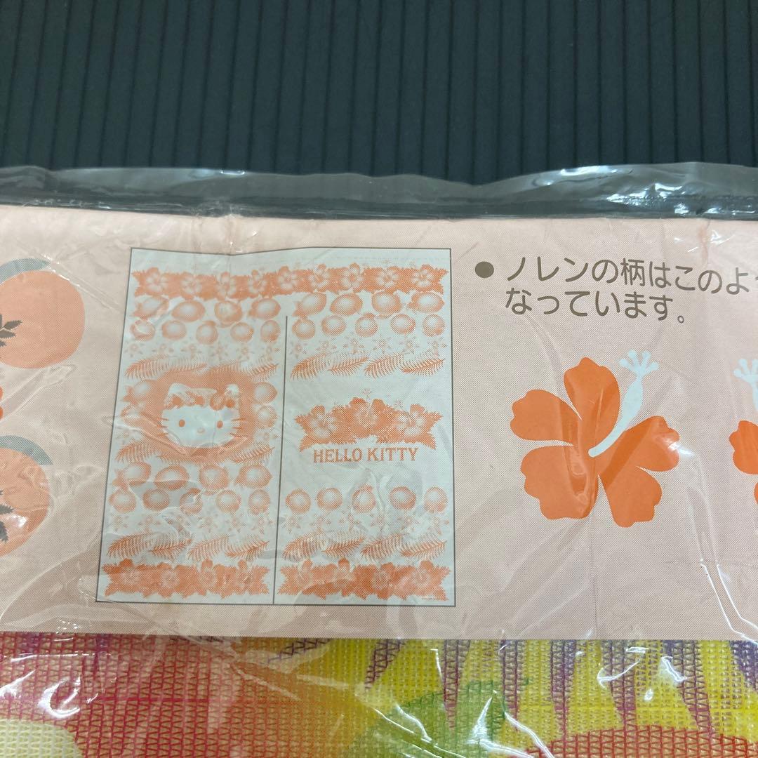 き*）様 キティ　のれん　暖簾　フルーツ　サンリオ　2001