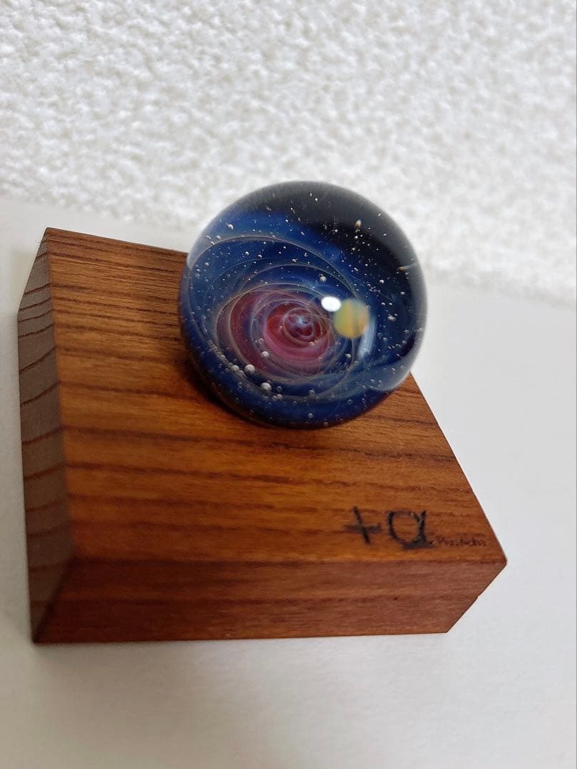 +a 宇宙ガラス オーブホワイトオパー ル戸水賢志 プラスアルファ