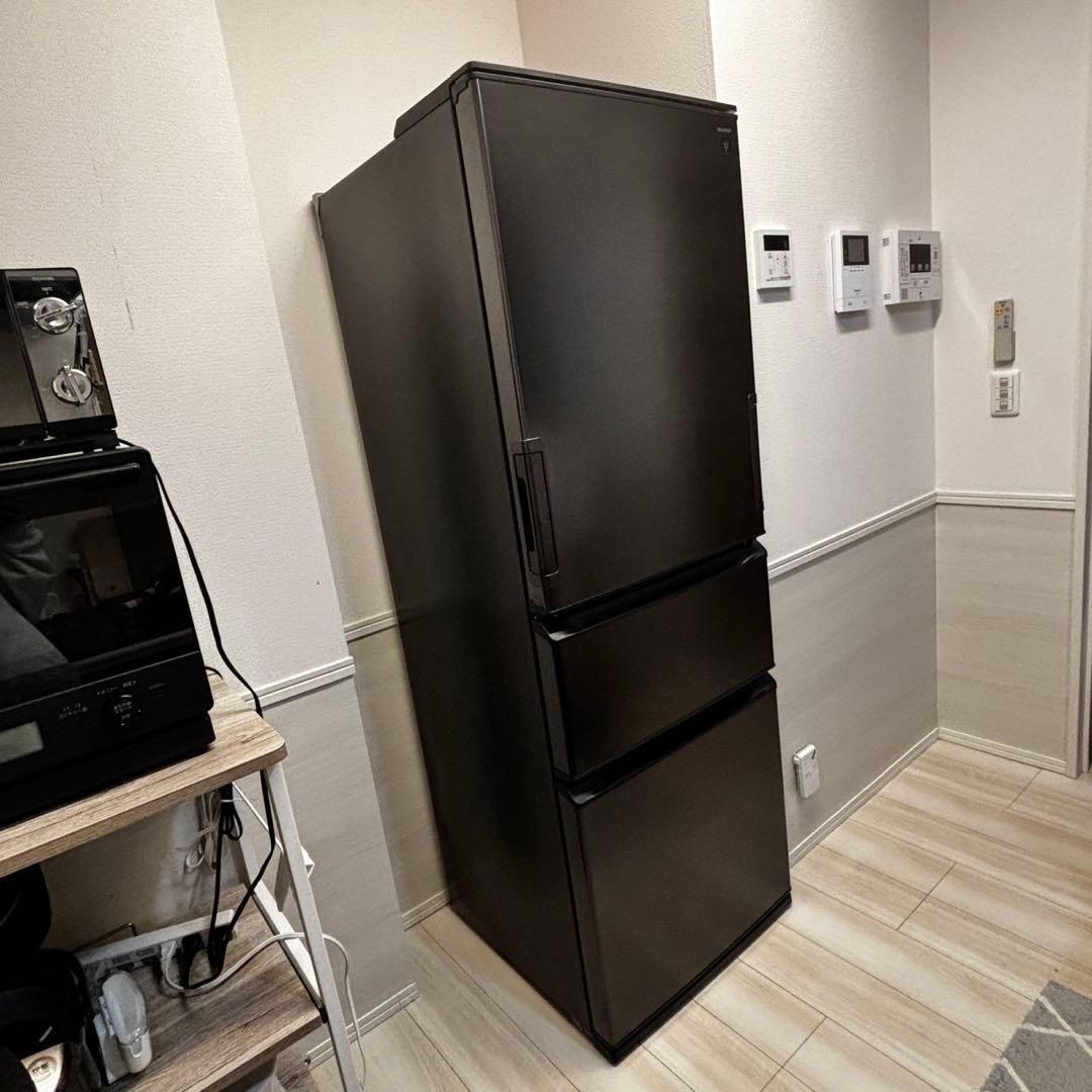 t*7様 SHARP 冷凍冷蔵庫 SJ-PW37P-H