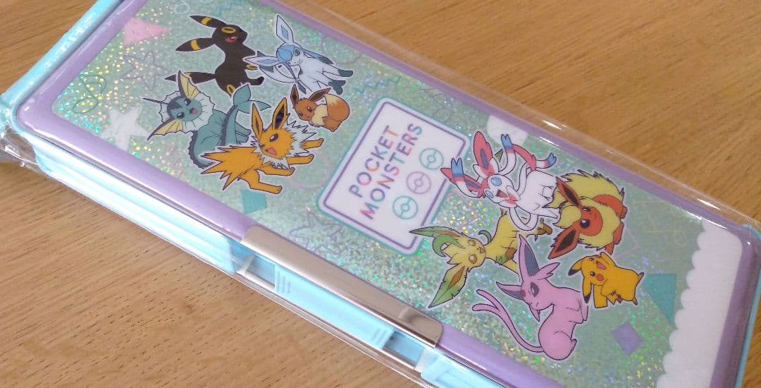 ポケモン　文房具セット　パステルフレーク　筆箱2B鉛筆キャップ定規消しゴムのり