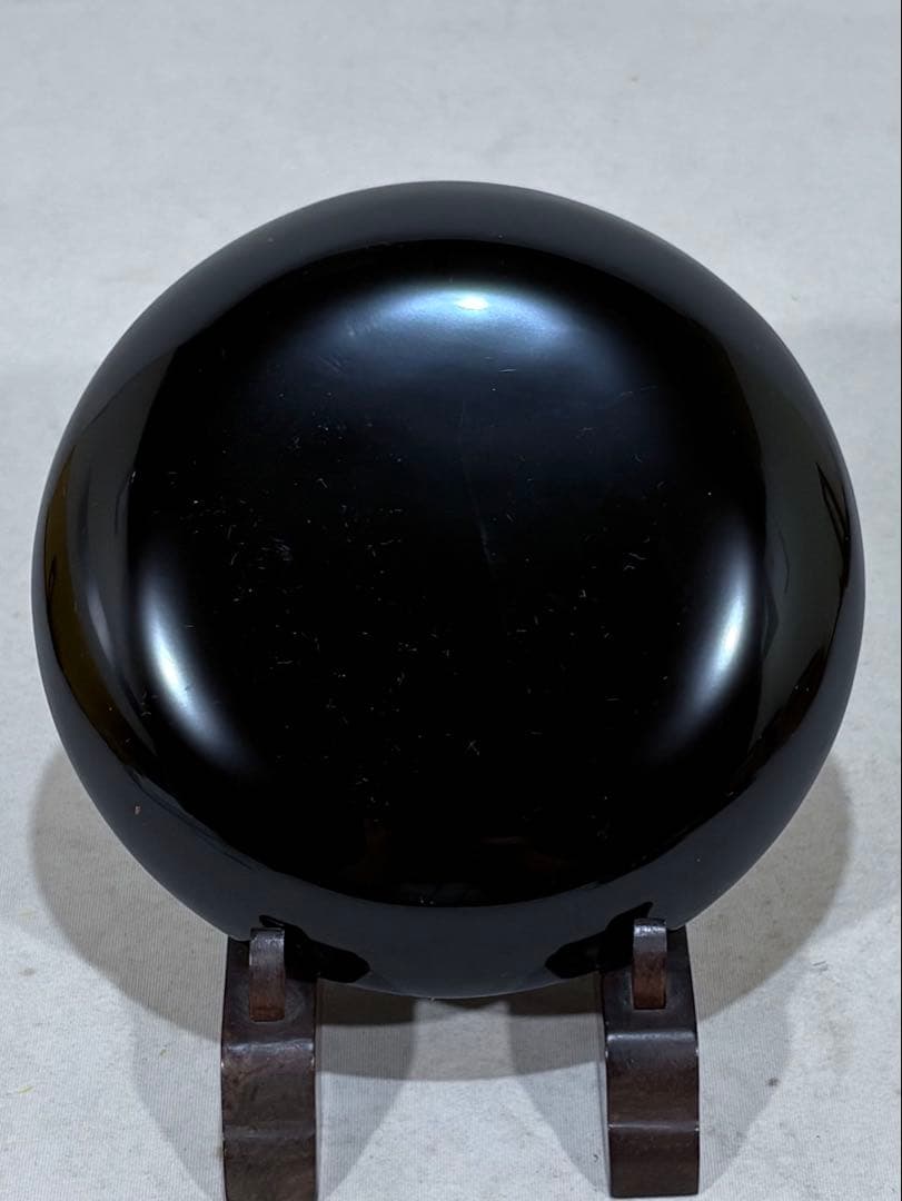 ②輪島塗　塗師 精斎 沈金師 満斎　草花刻菓子皿五客　美品　共箱　送料込