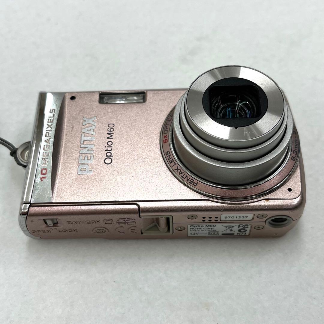 【T】売り尽くし✨PENTAX Optio M60 ピンク 10メガピクセル