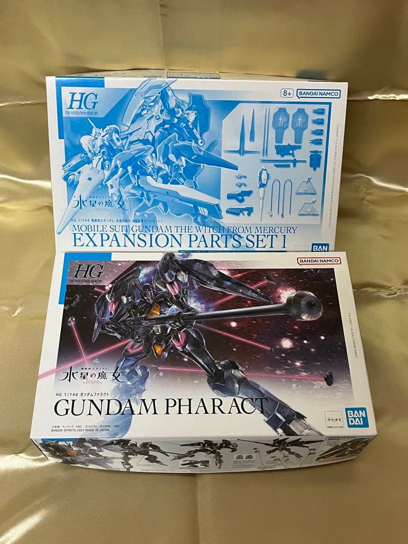 【デカール付属】HG ガンダムファラクト+水星の魔女MS拡張パーツセット1