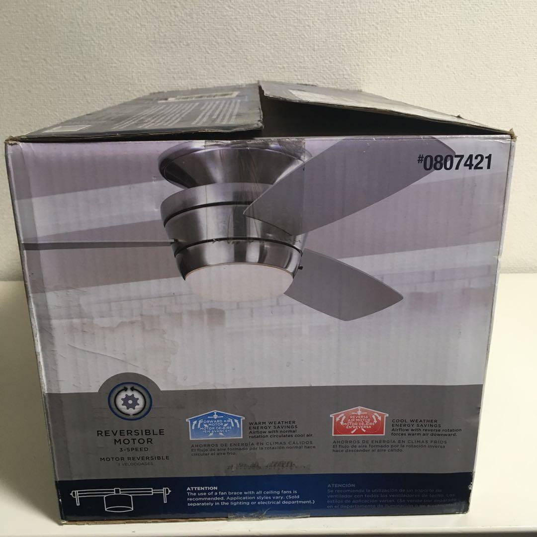 MAZON シーリングファンライト　44インチ　111センチ