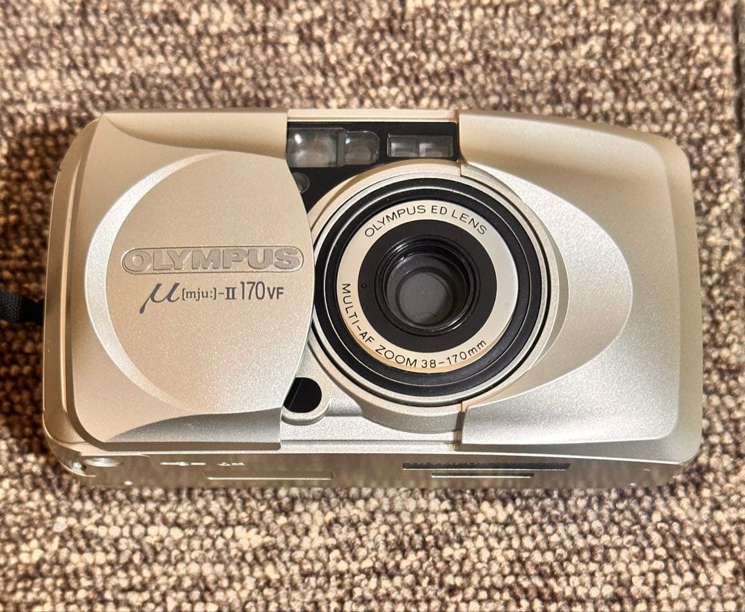 オリンパス Olympus mju II 170 VF フィルムカメラ