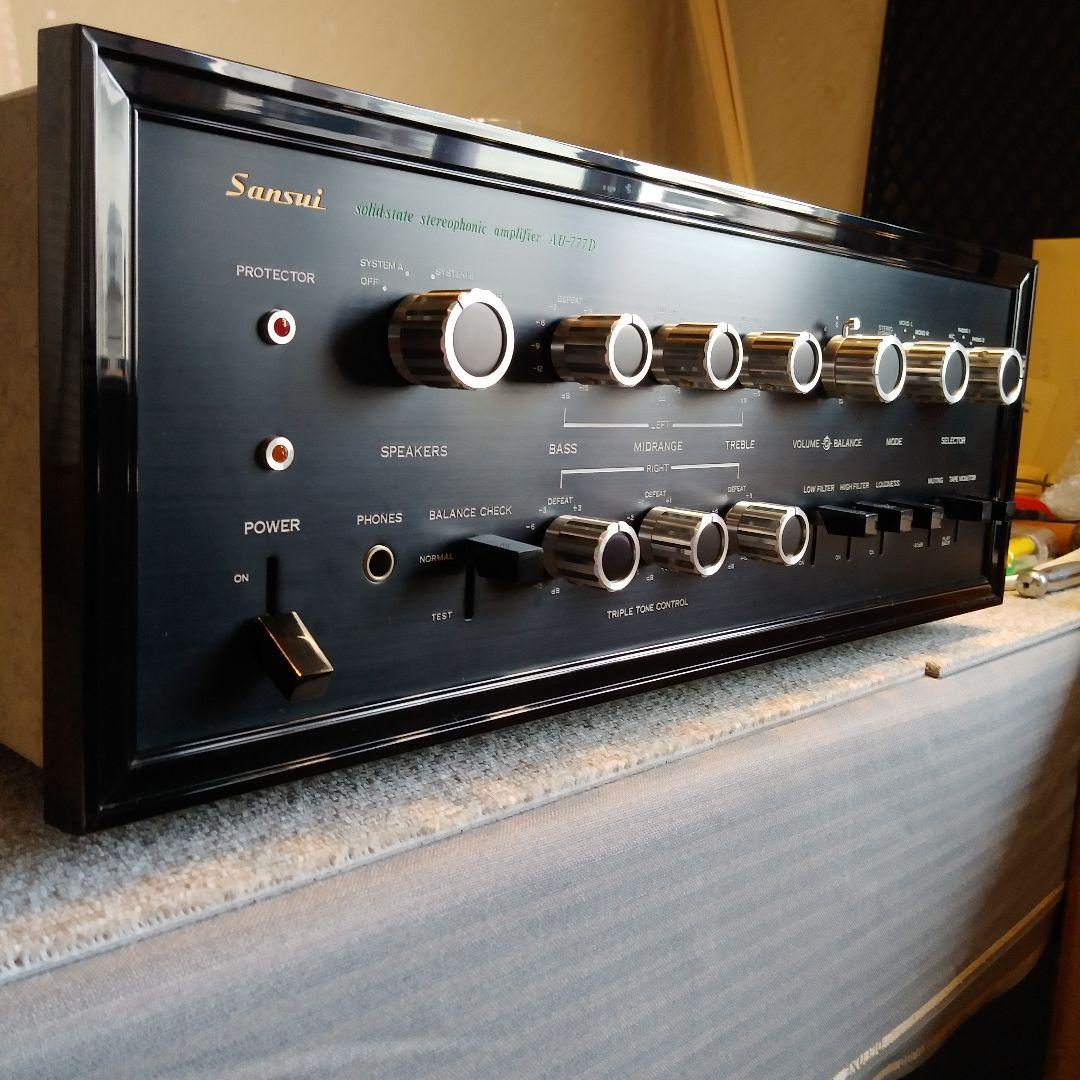 サンスイ　AU-777D 動作確認済み　「ジャンク品」