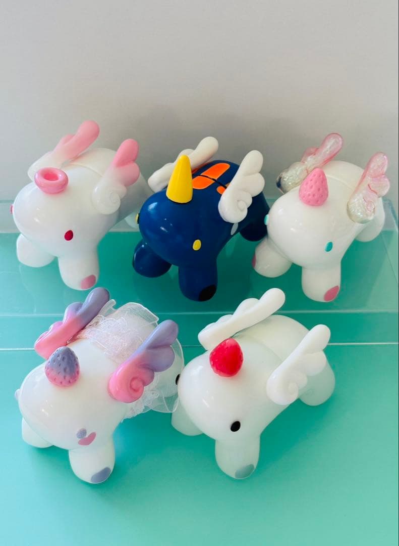 おふとん天国　手んし　深爪　5体セット　ソフビ　T -BASE まんだらけ