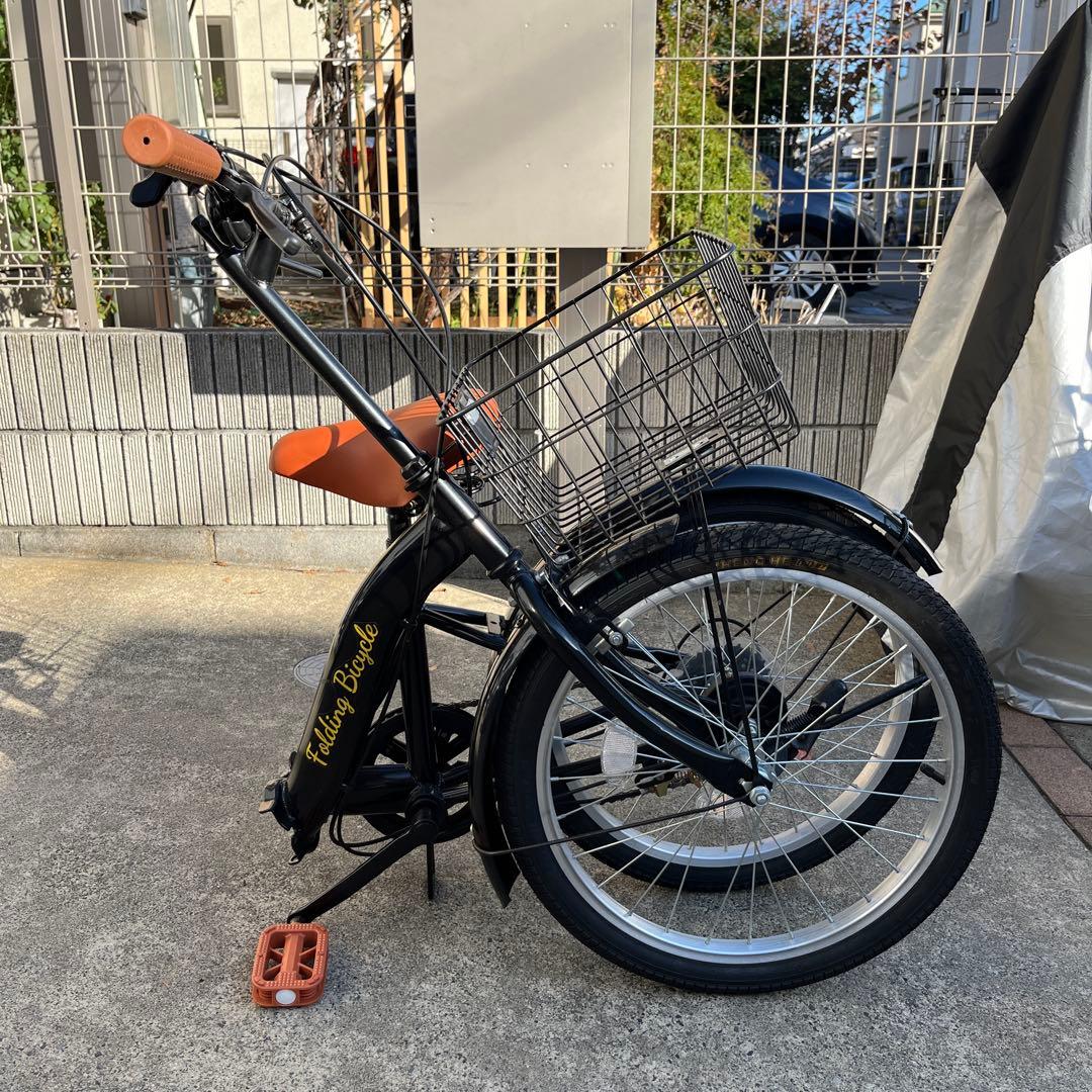 6段変速　折り畳み自転車　美品！