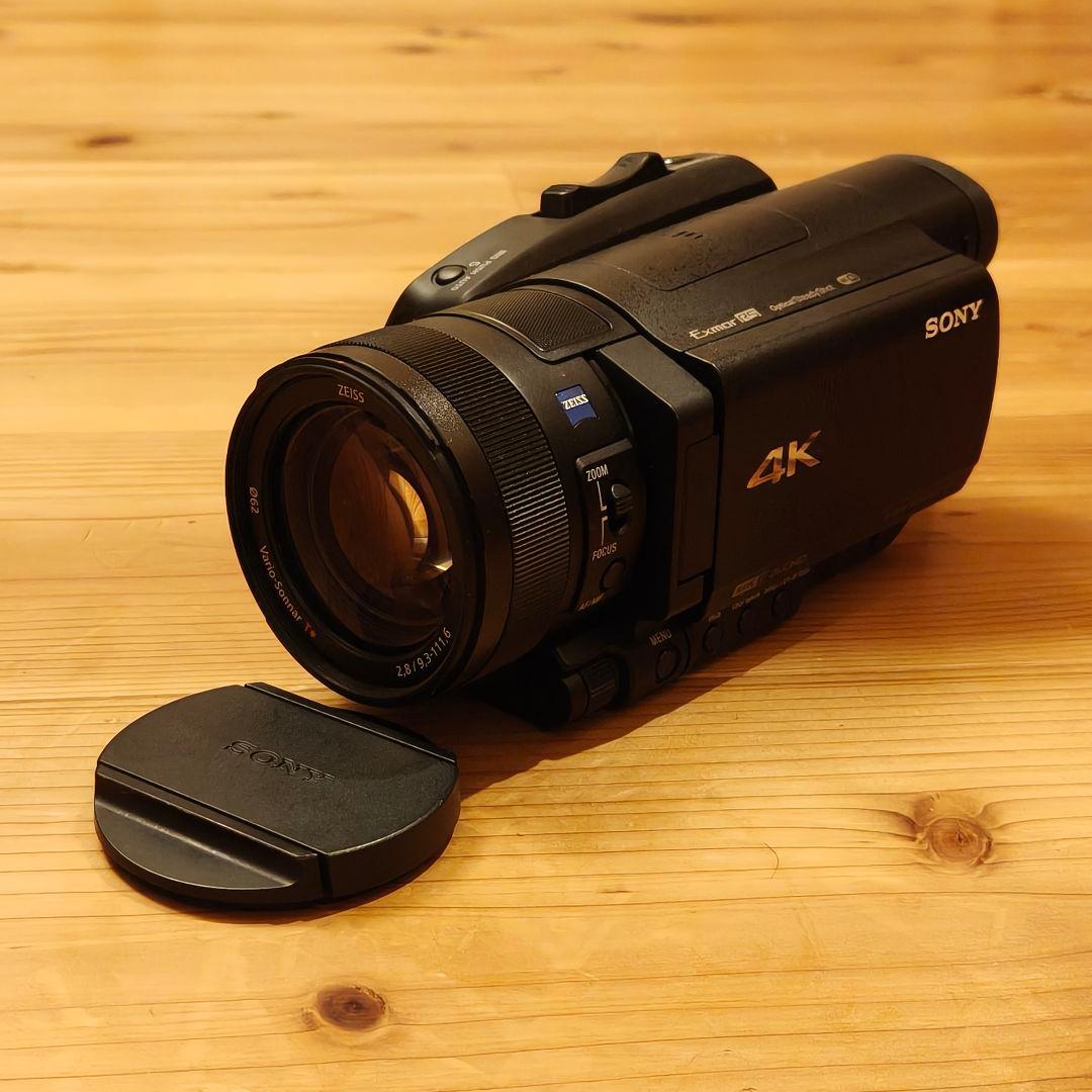YS　Sony FDR-AX700 ビデオカメラ 本体 ブラック