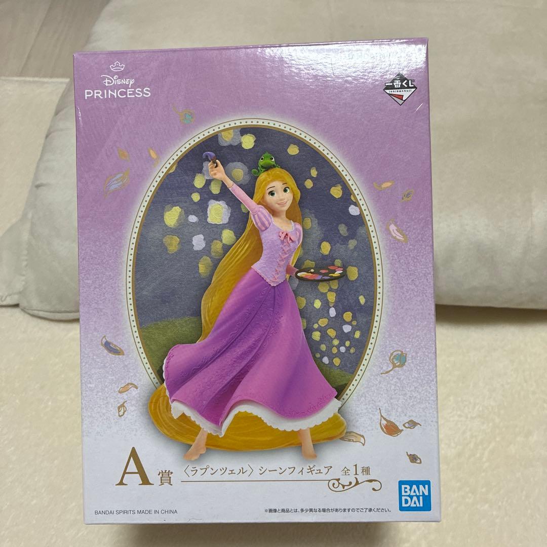 【一番くじ】ラプンツェル フィギア アリエルカチューシャアナぬいぐるみストラップ