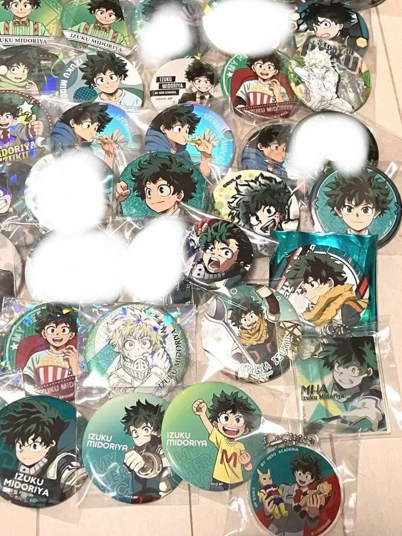 ヒロアカ 緑谷出久 缶バッジ まとめ売り