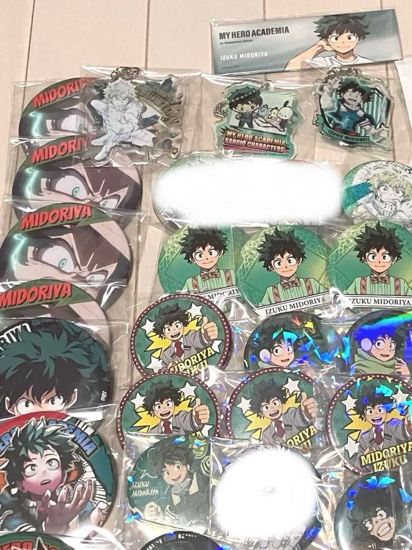 ヒロアカ 緑谷出久 缶バッジ まとめ売り