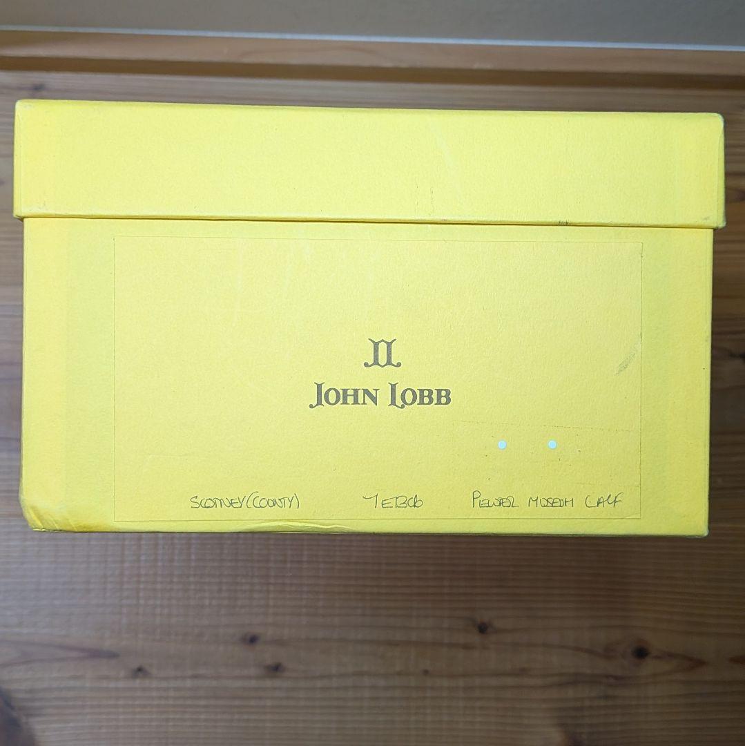 【希少 美品】ジョンロブ　scotney　UK7E ミュージアムカーフ