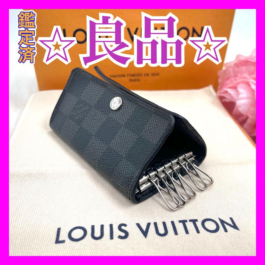 ＜良品＞　ルイヴィトン ダミエ グラフィフィット　キーケース　6連 　852