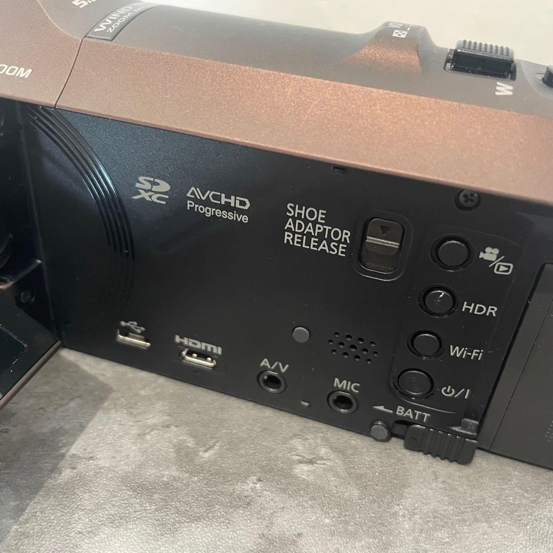 【美品、本日限定値下げ】Panasonic 4K ビデオカメラ 25倍ズーム