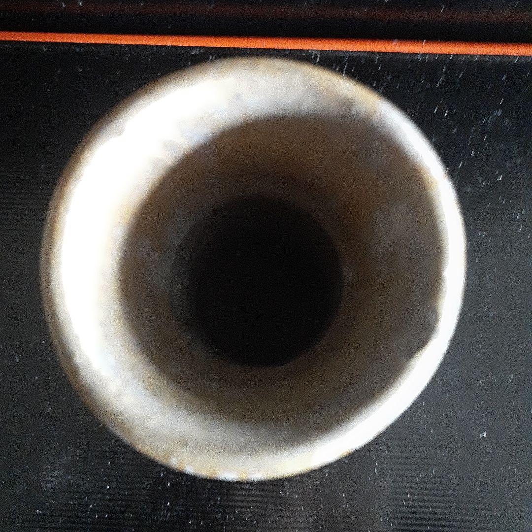 江戸末期の頃高取焼き花入れ