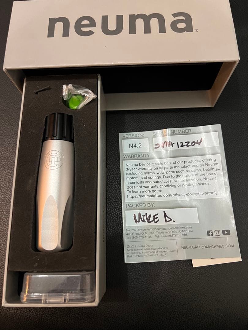 neuma4 macro / タトゥーマシン