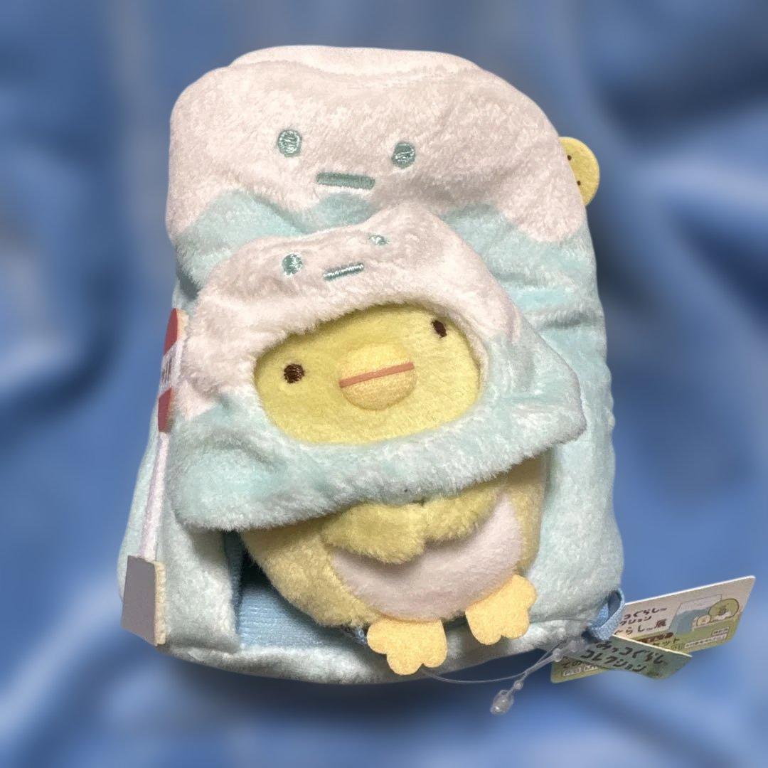 新品　すみっコぐらし　すみっコぐらし展限定　てのりぬいぐるみ　ぺんぎん？　やま