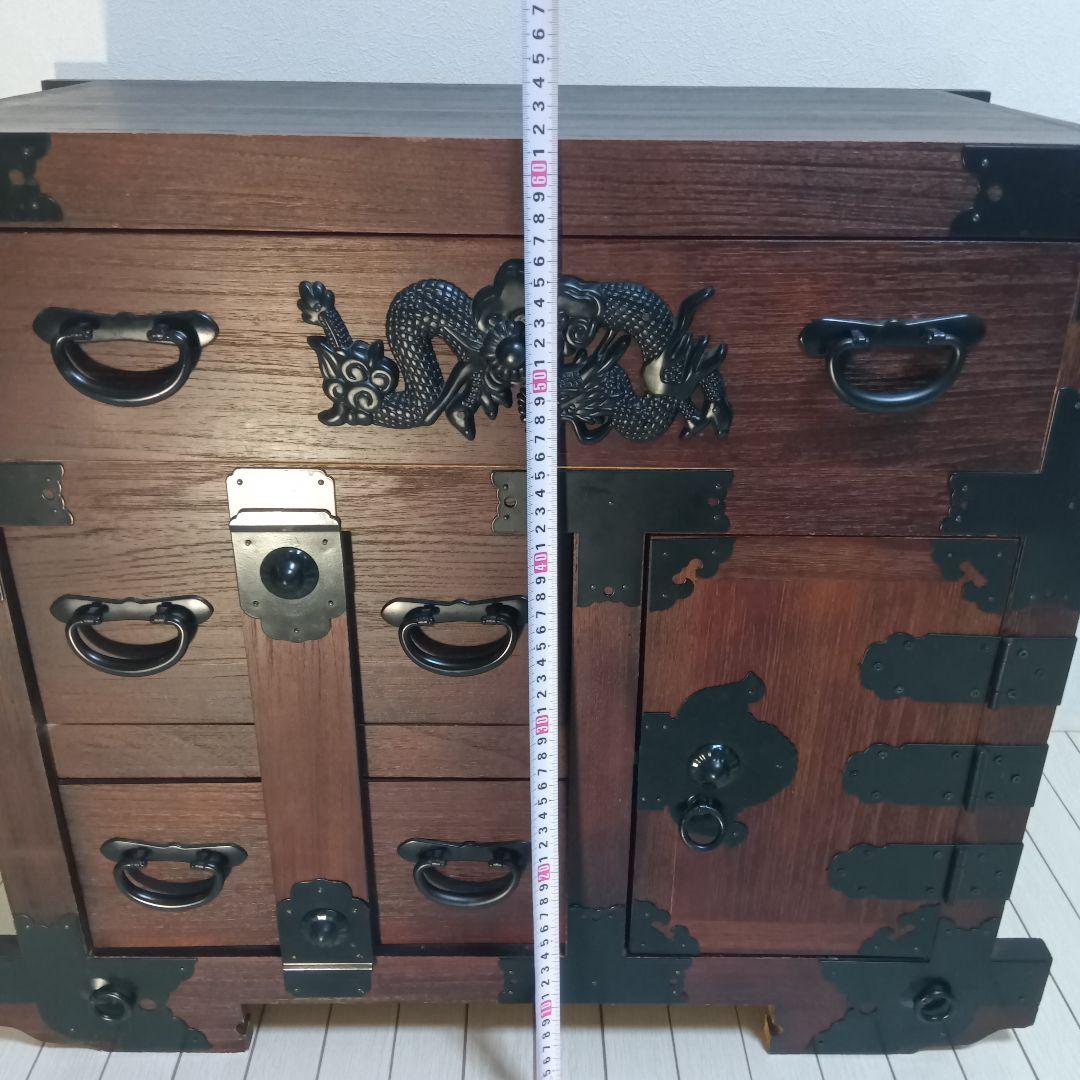 箪笥 船箪笥 タンス　木製家具 収納家具 キャビネット　からくり箪笥