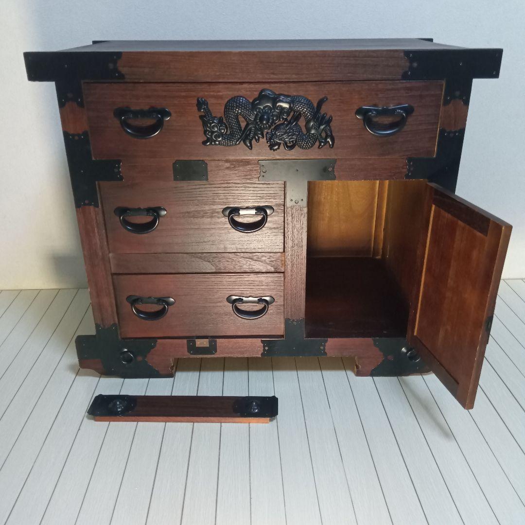 箪笥 船箪笥 タンス　木製家具 収納家具 キャビネット　からくり箪笥