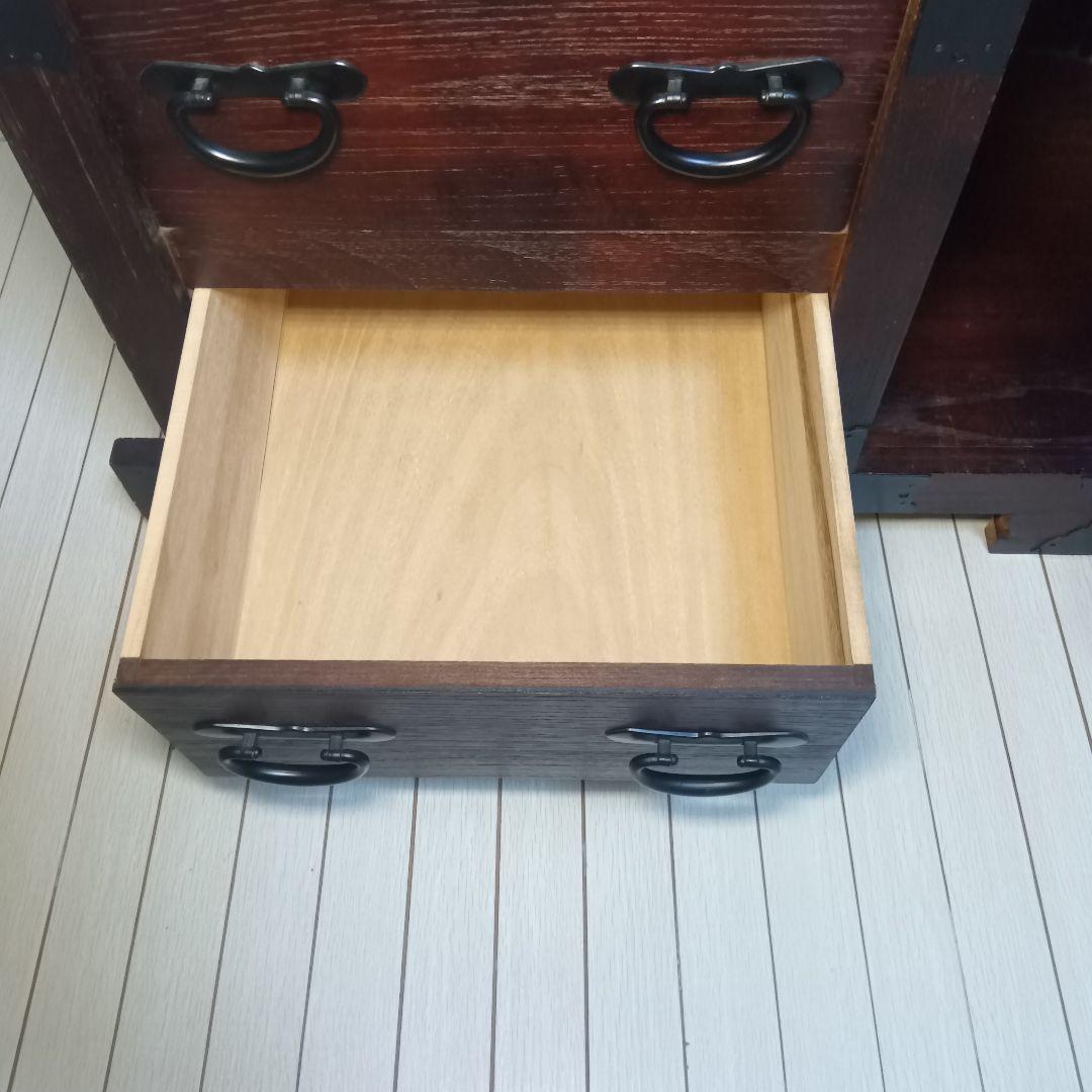 箪笥 船箪笥 タンス　木製家具 収納家具 キャビネット　からくり箪笥