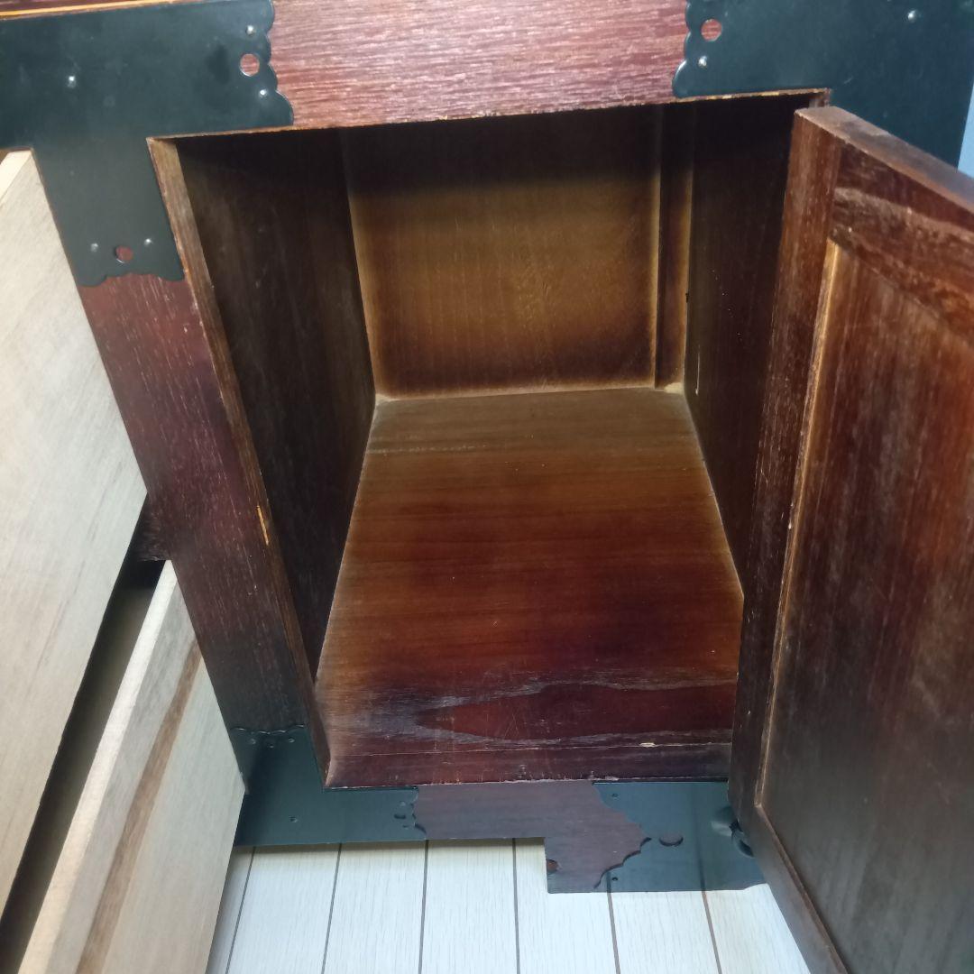 箪笥 船箪笥 タンス　木製家具 収納家具 キャビネット　からくり箪笥
