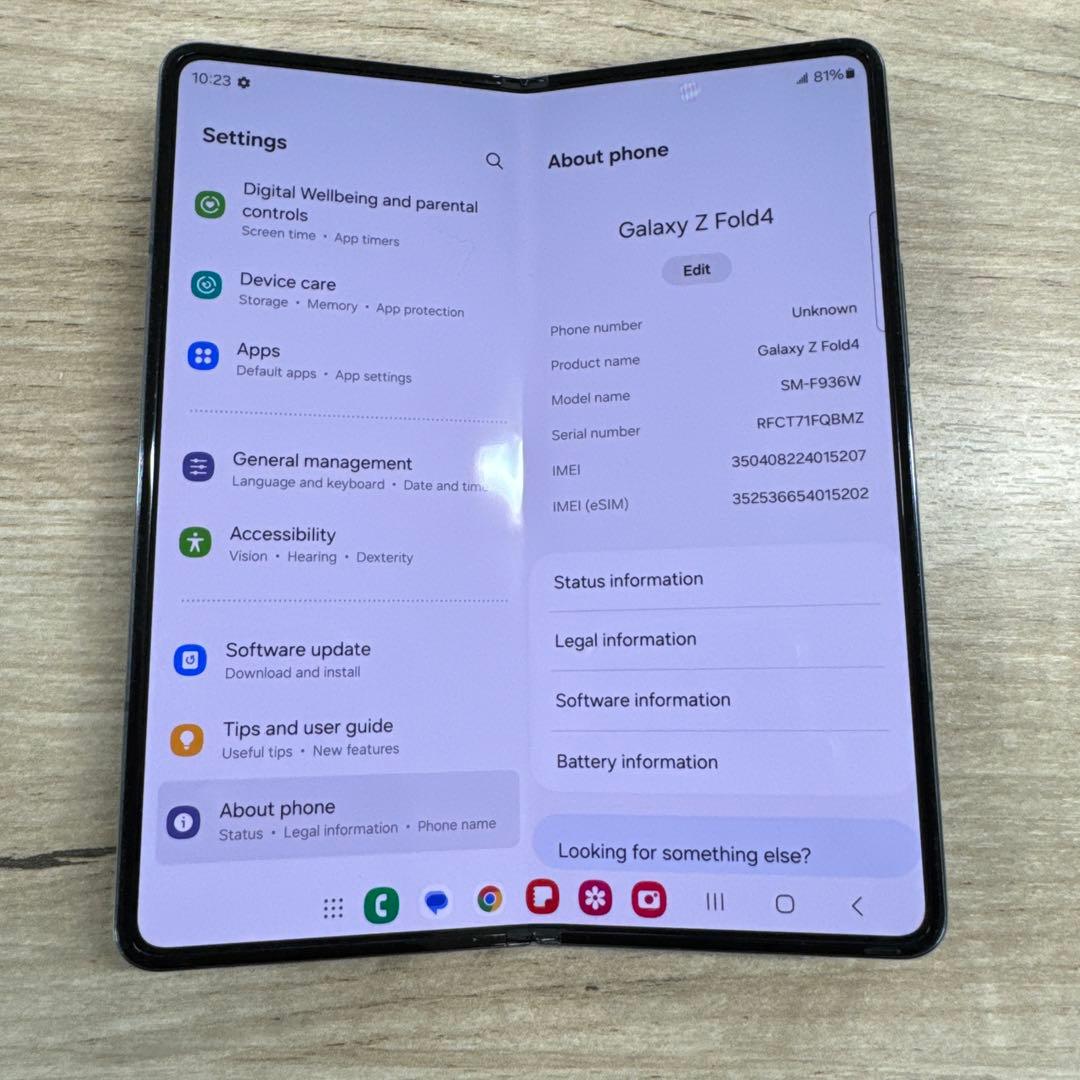 Android Galaxy Fold 4｜512gb｜国内版SIMフリー