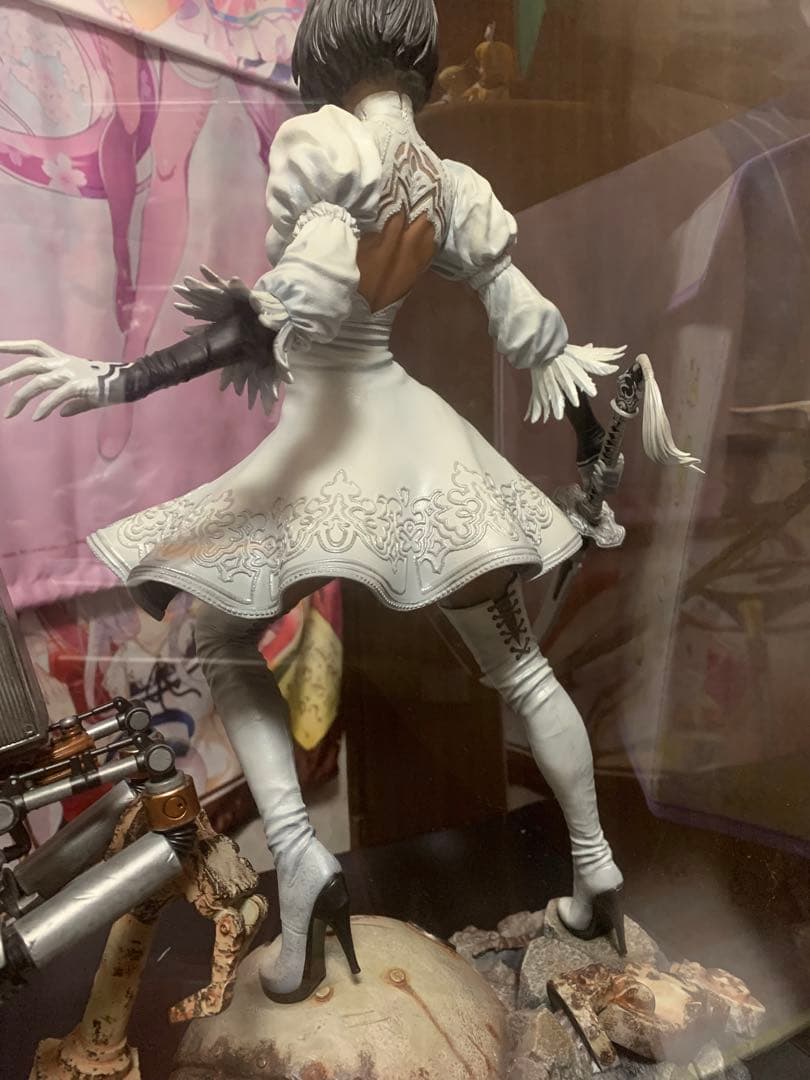 M*a様 NieR ニーアオートマタ2B 1/4スケール2Pカラースタチュー