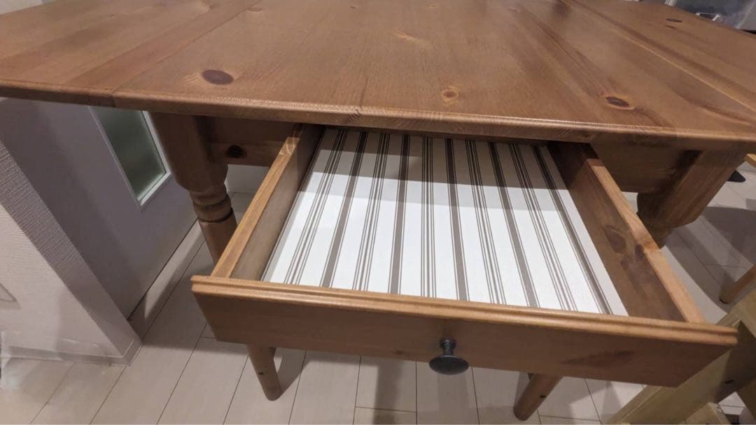 む*様 【廃番品希少】IKEA INGATORP インガートルプ ドロップリーフ