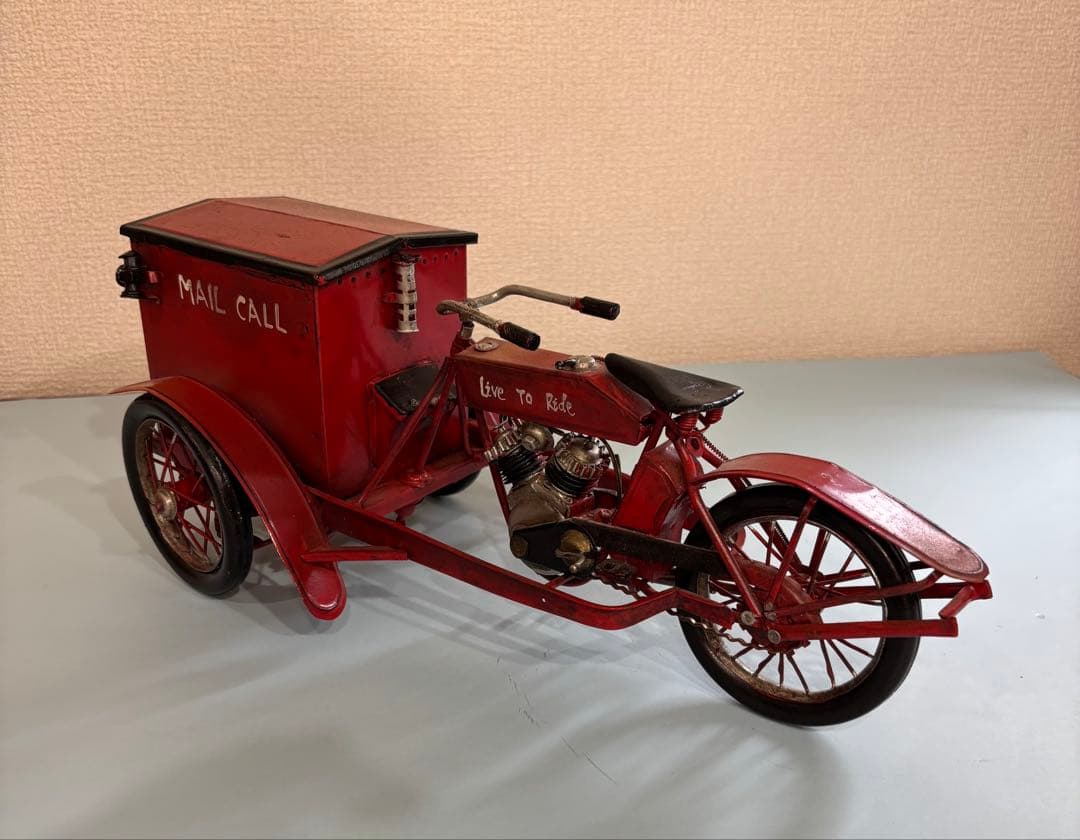 ＜郵便車＞（時代を築いた働く車ブリキ頒布会）#⑦