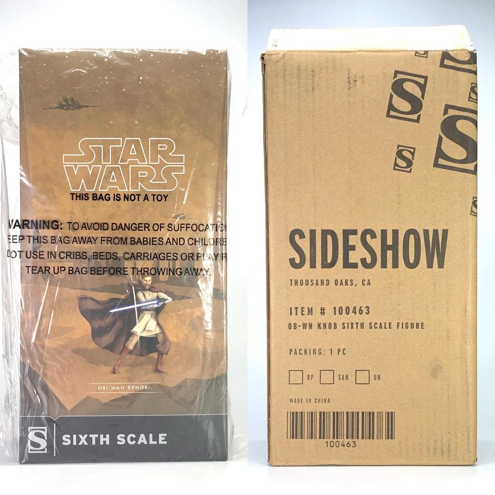 クローン・ウォーズ【オビ＝ワン・ケノービ】1/6フィギュア　サイドショウ