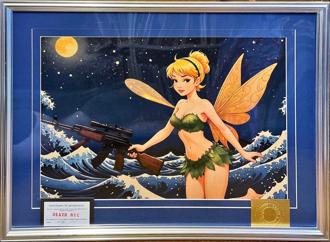 額込 世界限定100枚DEATH NYC アートポスター 現代アート 44