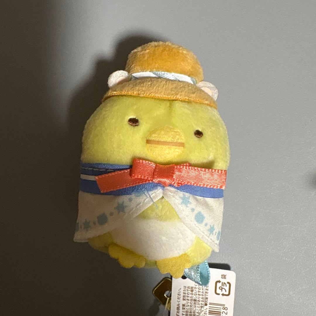 すみっコぐらし　ショップ限定　ぺんぎん？　ぺんぎん（本物）　てのりぬいぐるみ